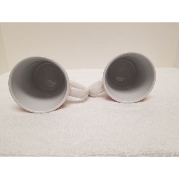 DesignPac Gifts LLC White Mug Red Stripe Design 10oz - Picture 8 of 10